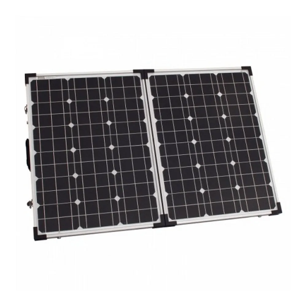 100W Folding Solar Panel Charging Kit