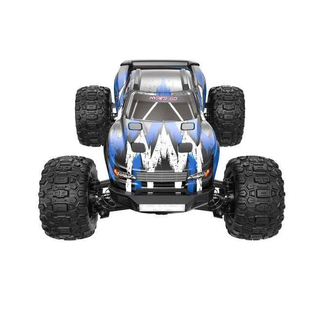 1/16 RTR Brushed RC Monster Truck with GPS - Blue