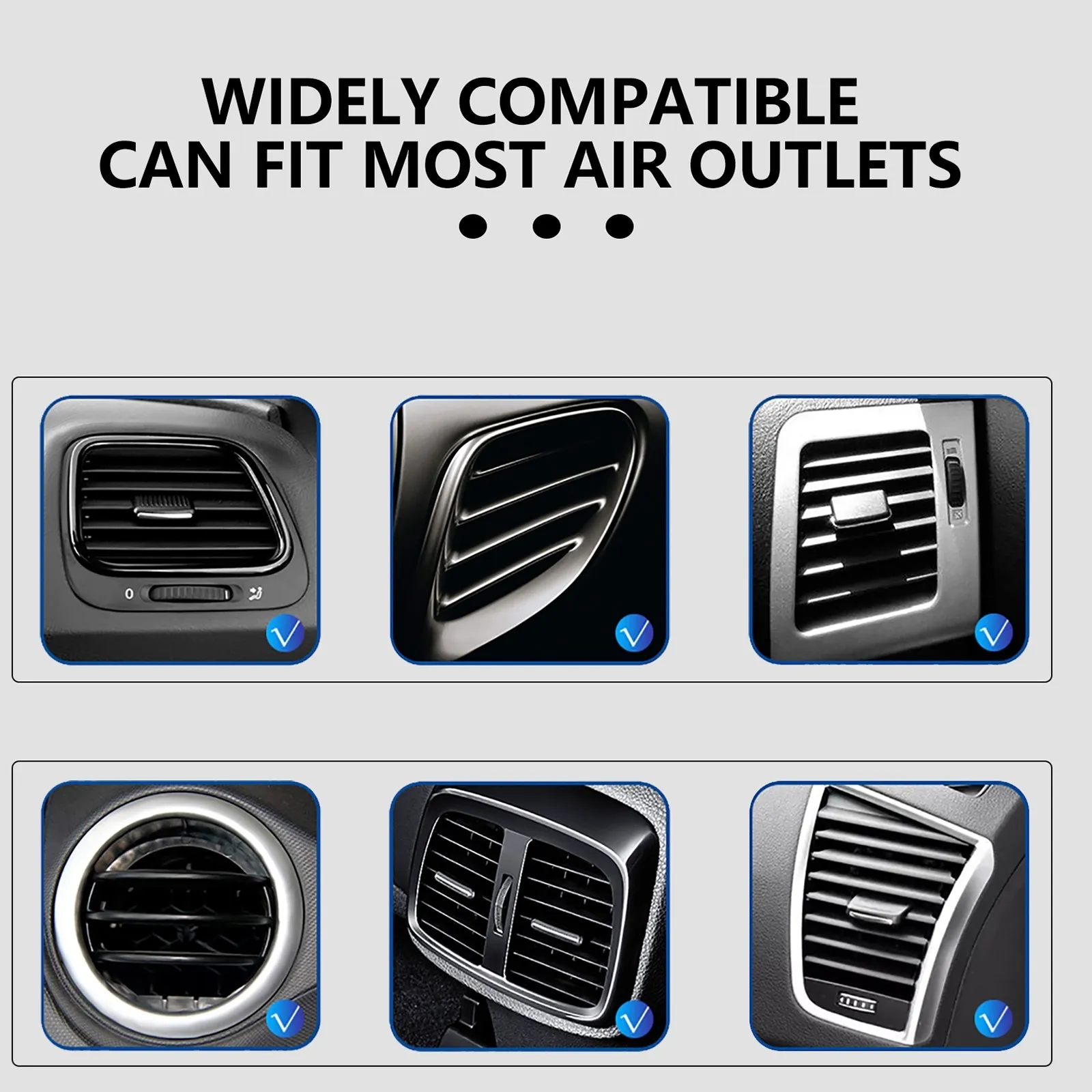 15w Magnetic Wireless Car Charger Fast Charging Air Vent Phone