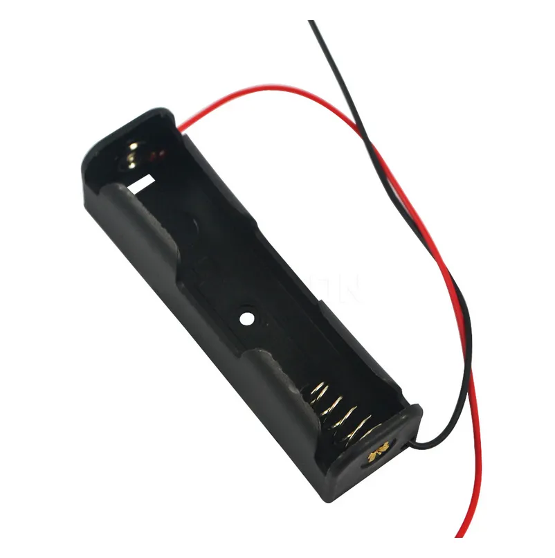 18650 Battery In-Series Lithium Cell Holder Open Case with Wire