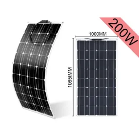 200W Flexible Solar Panel 18V