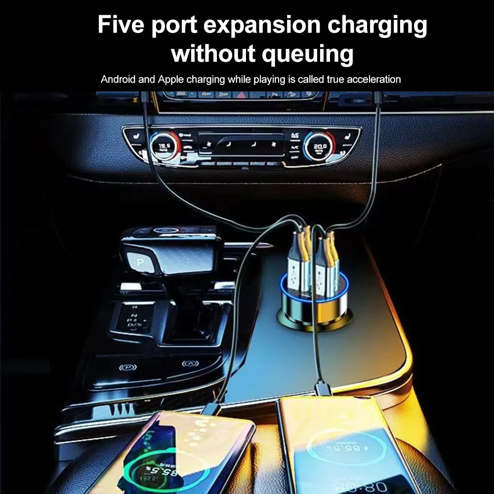 250W PD 6-Port Car Charger