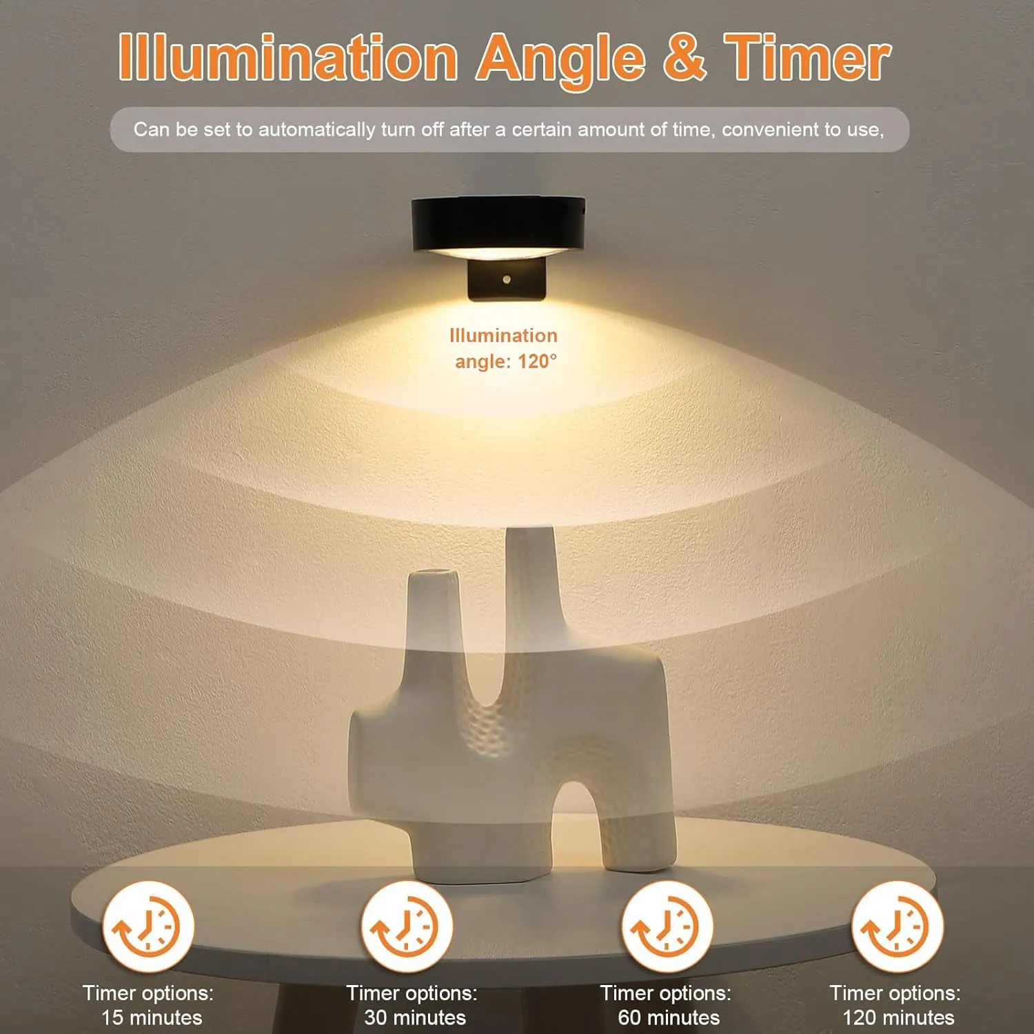 3 Pack Picture Lights for Wall Battery Operated 3 Colors Rechargeable Picture Light Wireless Picture Frame Light Dimmable and Timer Art Lights for Painting Remote Control Wall Lights, Black