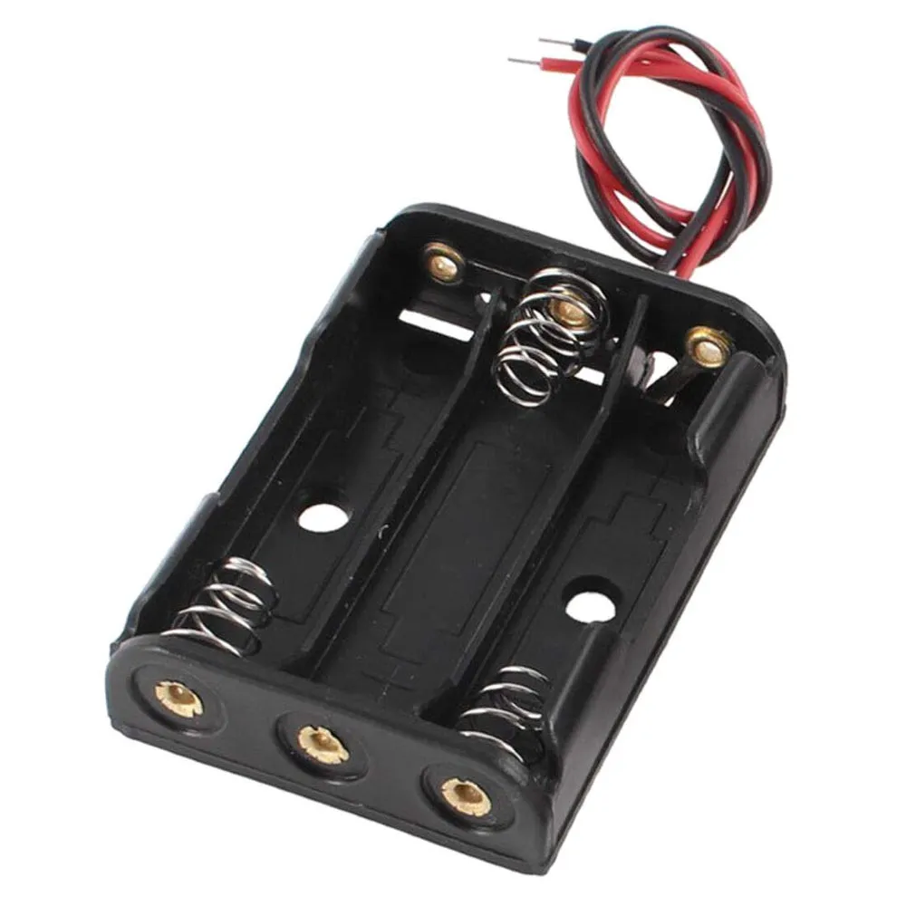 3 x AA Battery Holder Stack Box Case