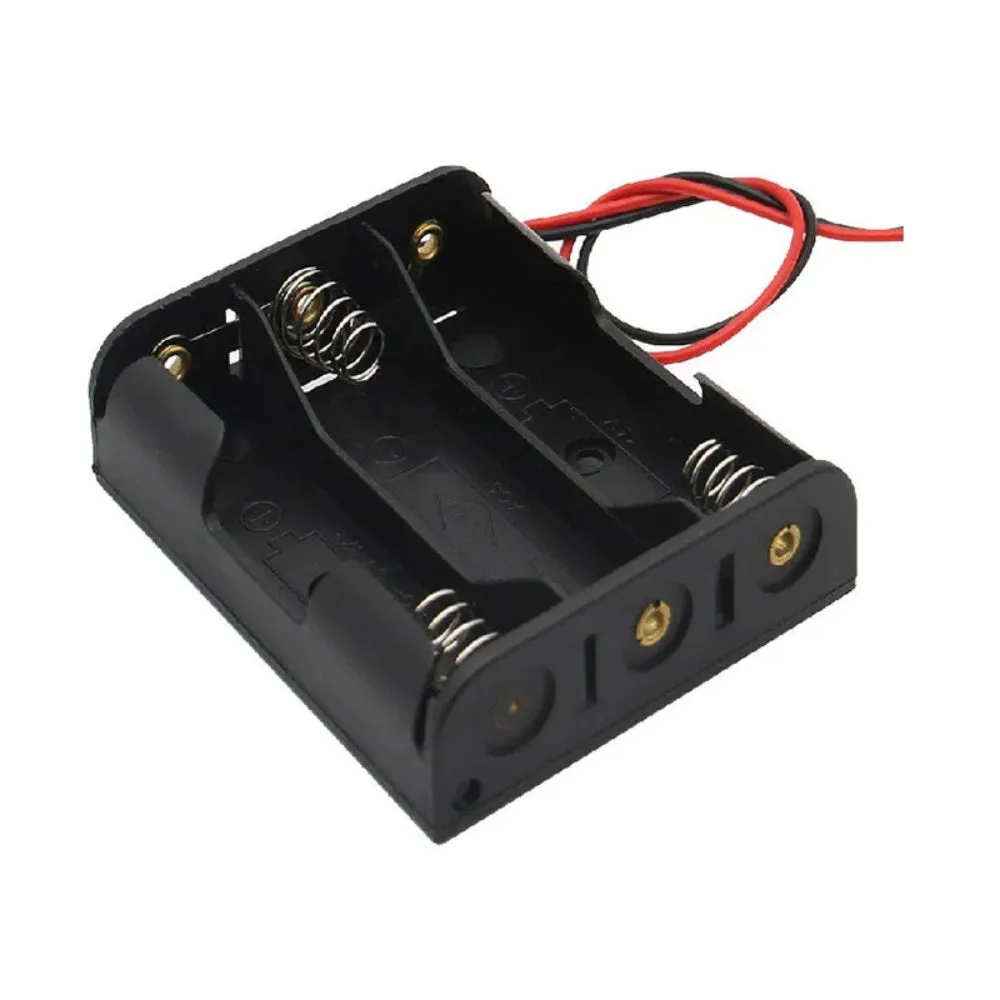 3 x AA Battery Holder Stack Box Case