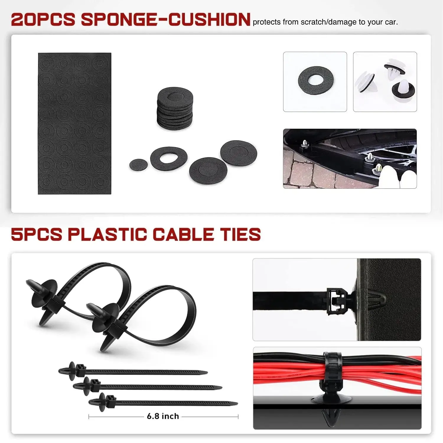 380 Pcs Car Retainer Clips & Fastener Remover