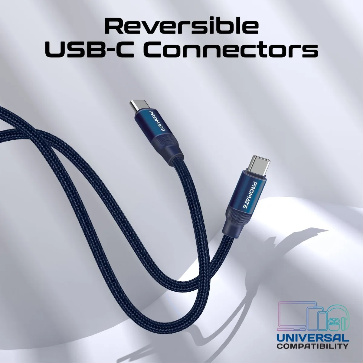 60W Power Delivery Self-Organizing Magnetic USB-C Cable