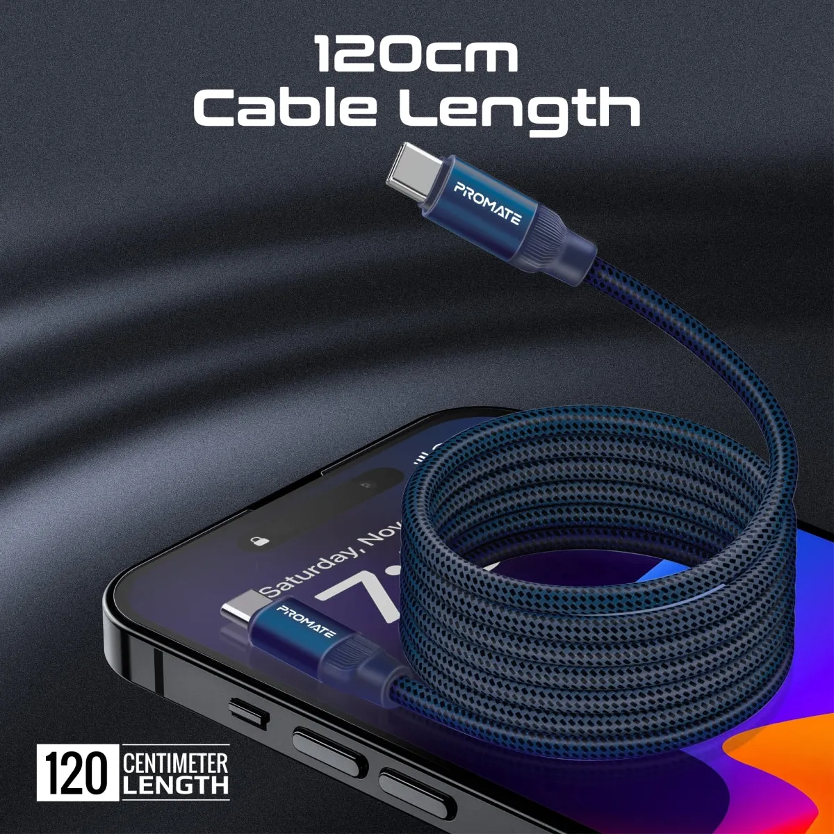 60W Power Delivery Self-Organizing Magnetic USB-C Cable