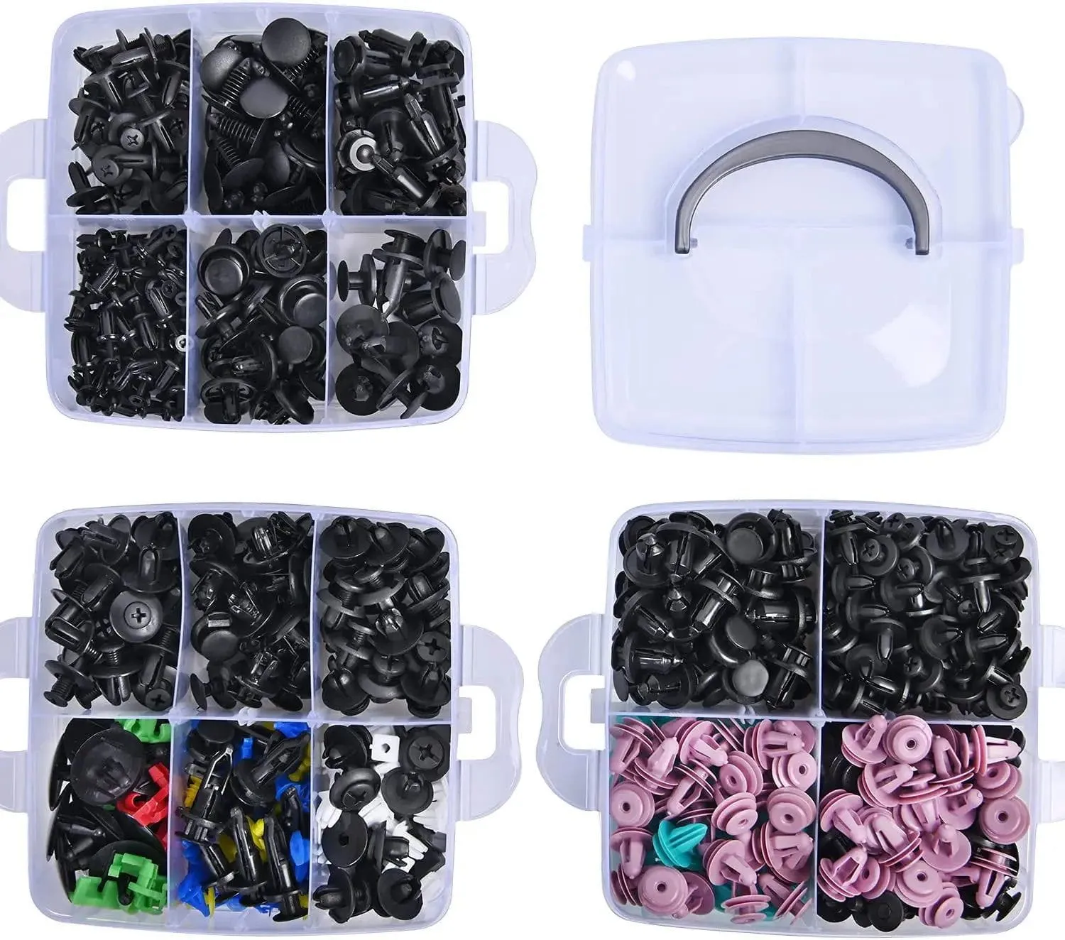725 Pcs Car Push Retainer Clips Kits For Toyota GM Ford Honda Chevy