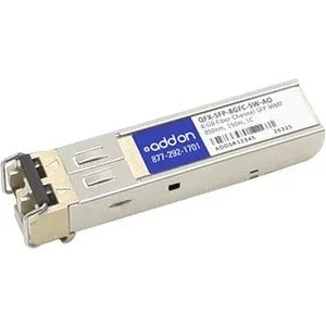 Addon Juniper Networks Qfx-Sfp-8Gfc-Sw Compatible Taa Compliant 8Gbase-Sw Fibre Channel Sfp  Transceiver (Mmf, 850Nm, 150M, Lc)