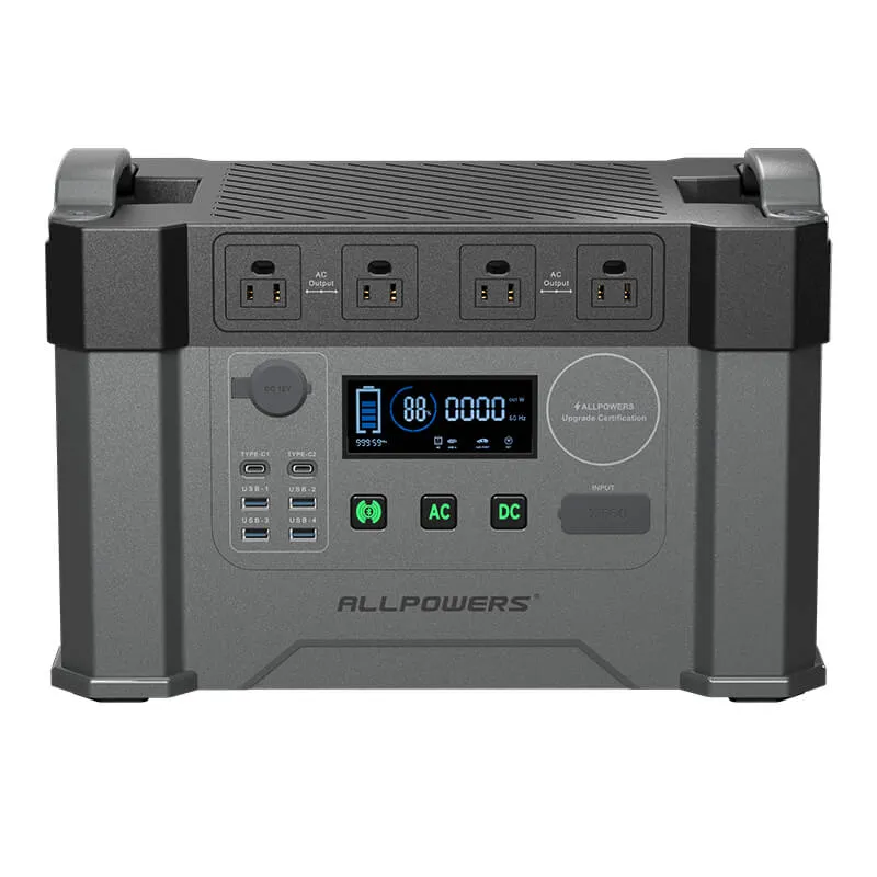 ALLPOWERS Solar Generator Kit 2000W (S2000   SP037 400W Solar Panel)