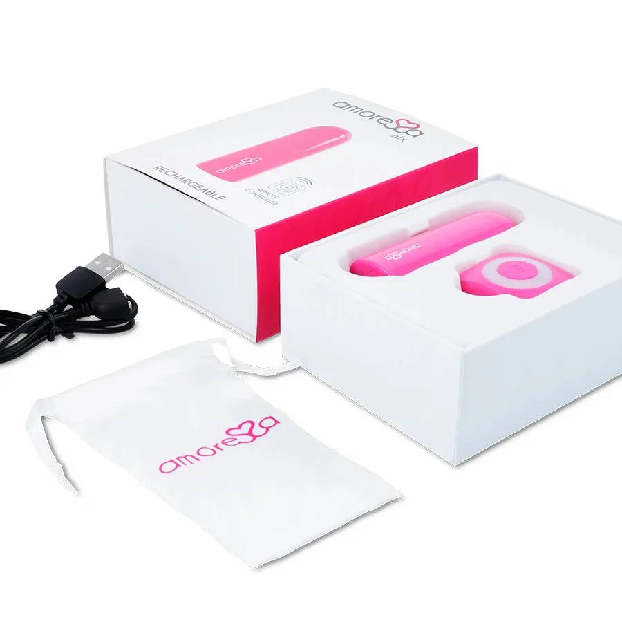 Amoressa Nix Remote Control Bullet - Power Pink