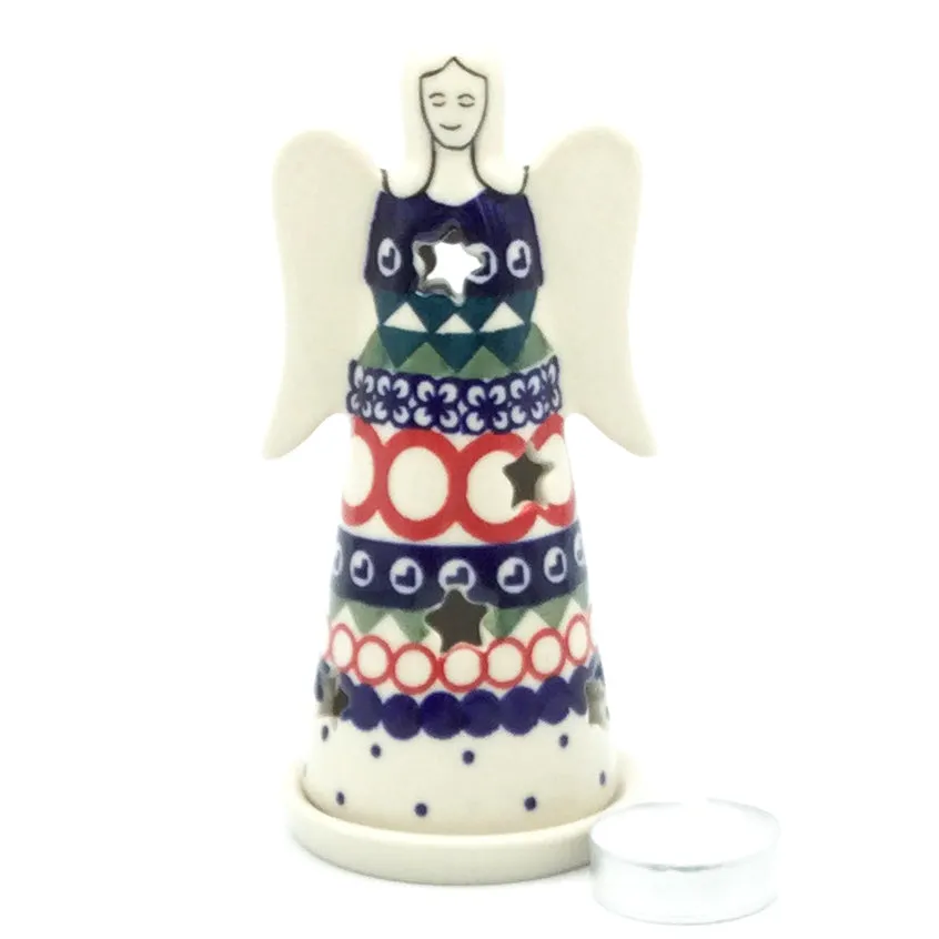 Angel Tea Candle Holder in December Fun