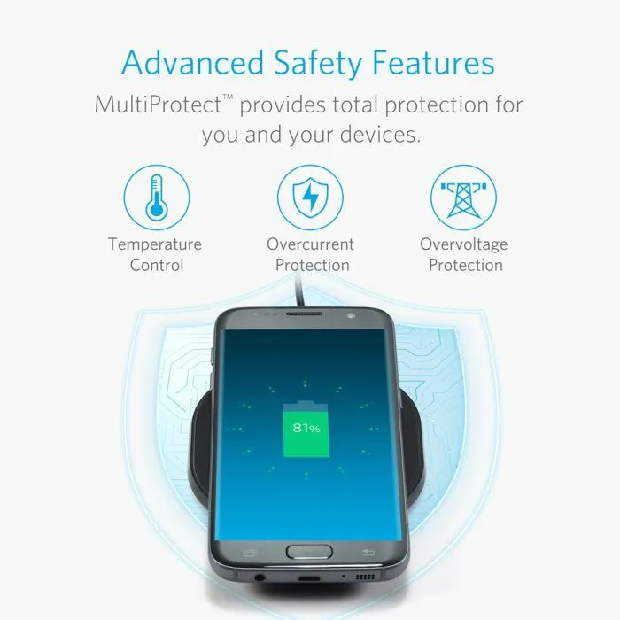 Anker 10W Qi-Certified Wireless Charging Pad