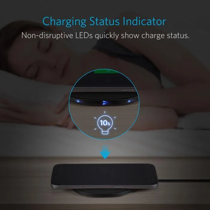 Anker 10W Qi-Certified Wireless Charging Pad