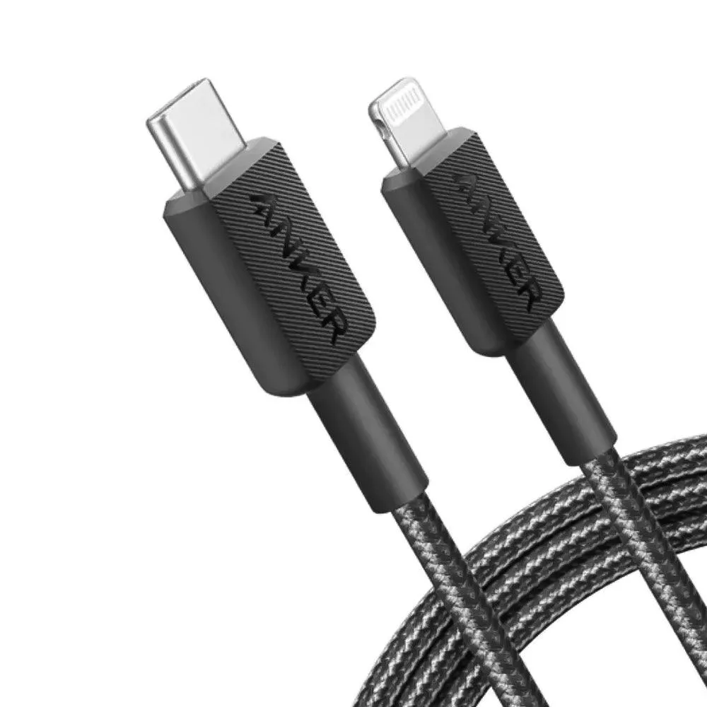 Anker 322 A81B5H11 Type-C To Lightning Cable 60W Fast Charging 0.9m