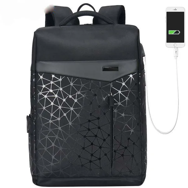 Anti-Thief Pocket USB Charging Backpack