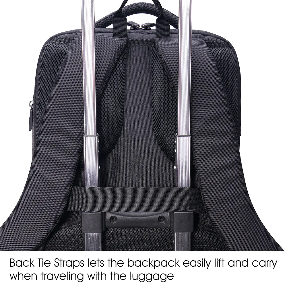 Anti-Thief Pocket USB Charging Backpack
