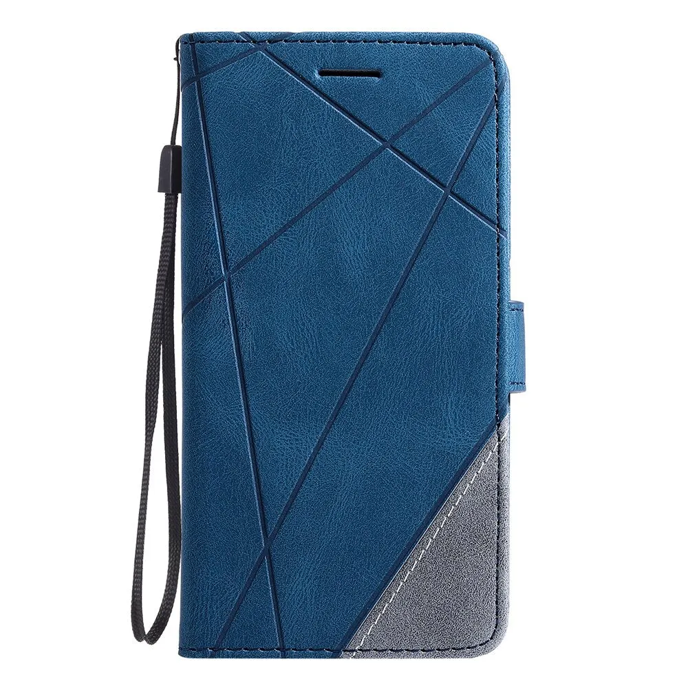 Anymob Samsung Dark Green Luxury Leather Case Mobile Phone Cover Protection