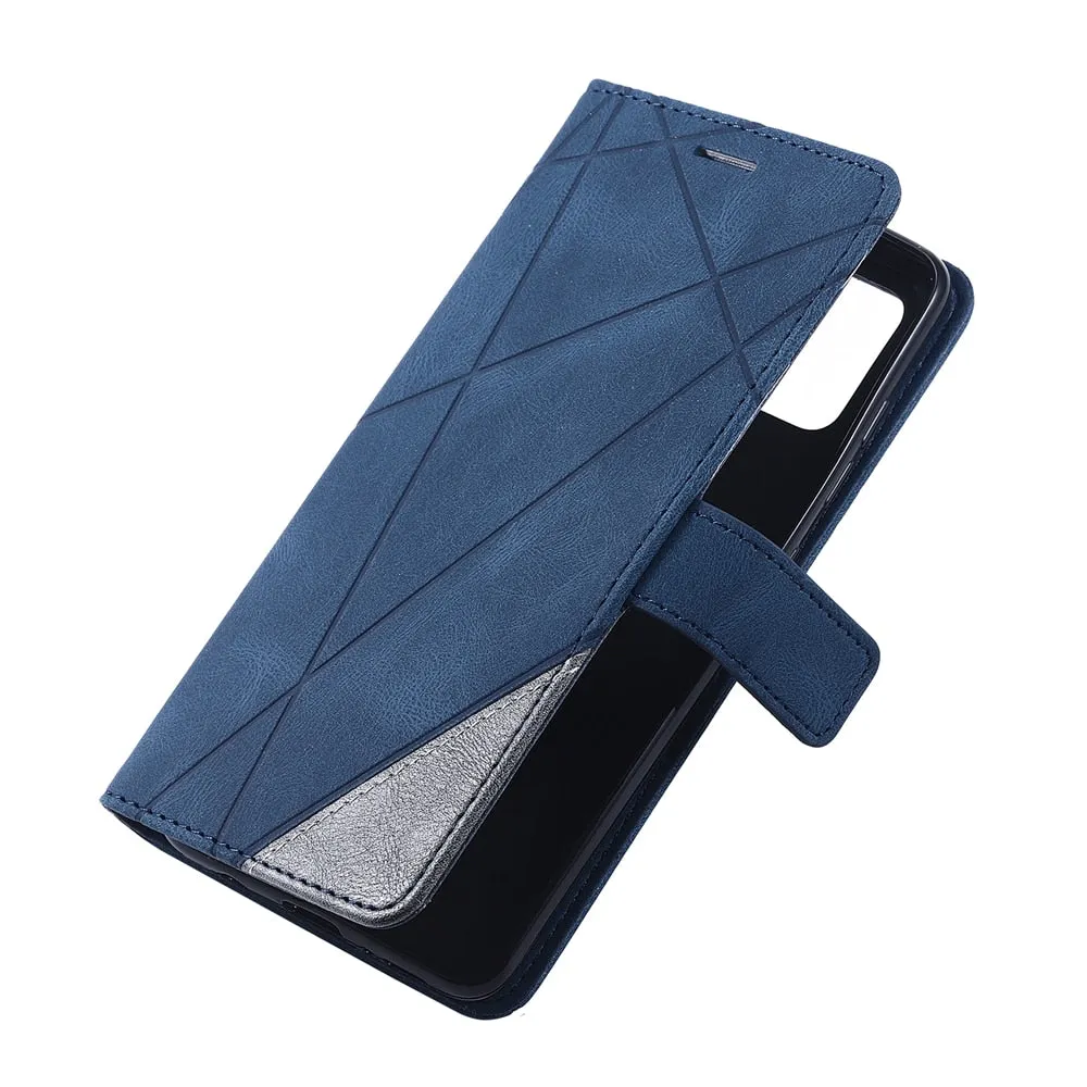 Anymob Samsung Dark Green Luxury Leather Case Mobile Phone Cover Protection