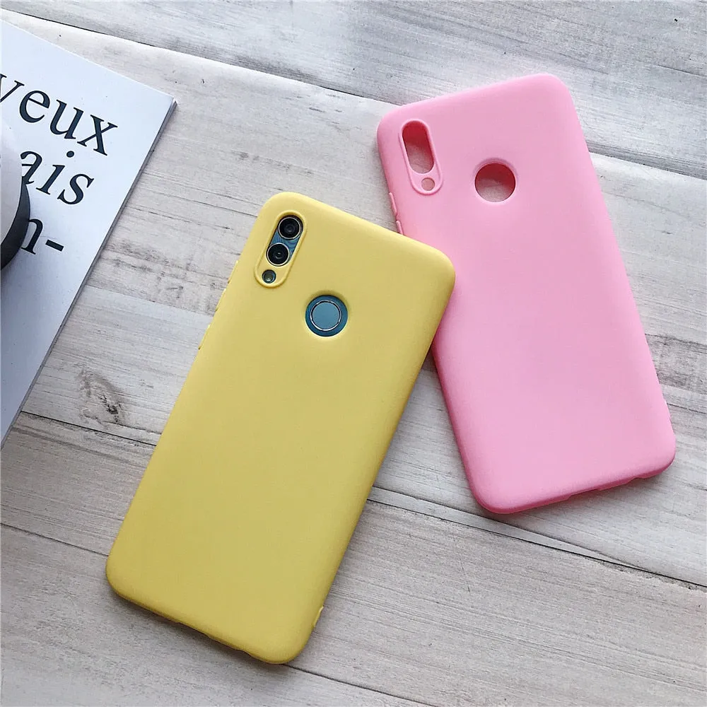 Anymob Samsung White Soft Silicone Phone Cover Protection