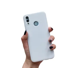 Anymob Samsung White Soft Silicone Phone Cover Protection