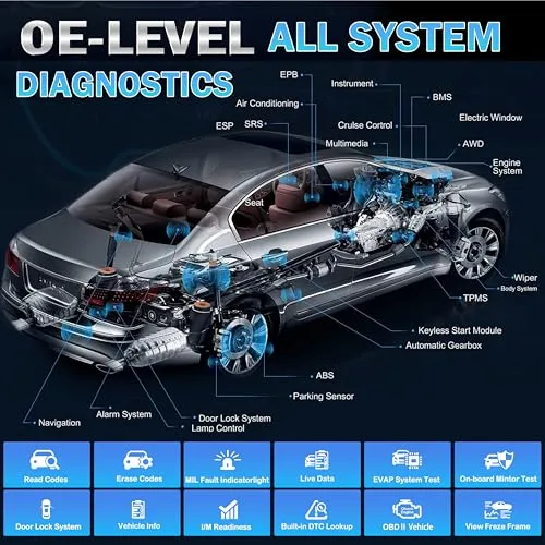 Autel Scanner MaxiSYS MS906pro-TS 2024 Upgrade of MS906 Pro MS906TS MS906BT MK908 Top TPMS Programming Tool CAN FD/Do IP 36  Services All System Diagnostic ECU Coding 10000  Vehicles