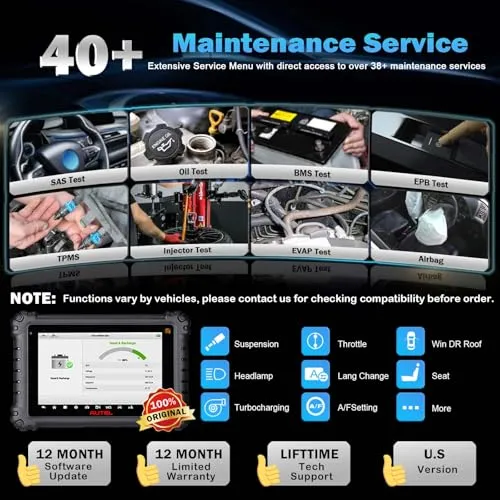 Autel Scanner MaxiSYS MS906pro-TS 2024 Upgrade of MS906 Pro MS906TS MS906BT MK908 Top TPMS Programming Tool CAN FD/Do IP 36  Services All System Diagnostic ECU Coding 10000  Vehicles