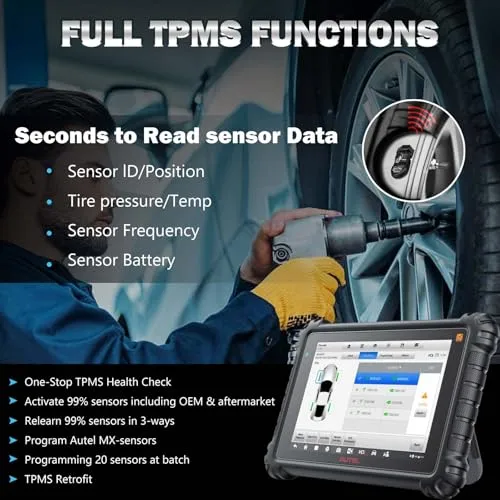 Autel Scanner MaxiSYS MS906pro-TS 2024 Upgrade of MS906 Pro MS906TS MS906BT MK908 Top TPMS Programming Tool CAN FD/Do IP 36  Services All System Diagnostic ECU Coding 10000  Vehicles