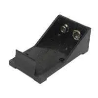 Battery Holder, (1) 9 Volt with Solder Lugs