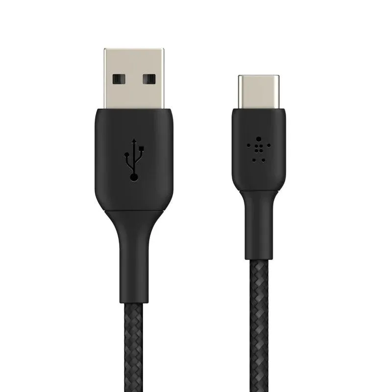 Belkin BOOST Lightning to USB A Braided Cable 0.15m -  Black