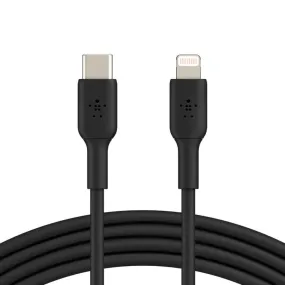 Belkin USB C to Lightning Cable Fast Charging - Black
