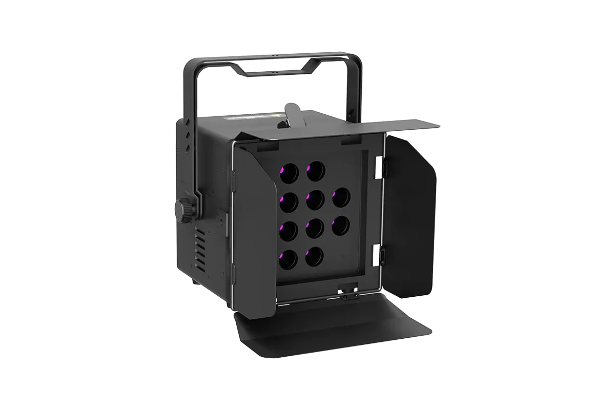 Blizzard Lighting UVonix Blackstar 12x10W 365nm UV LEDs Light Fixture