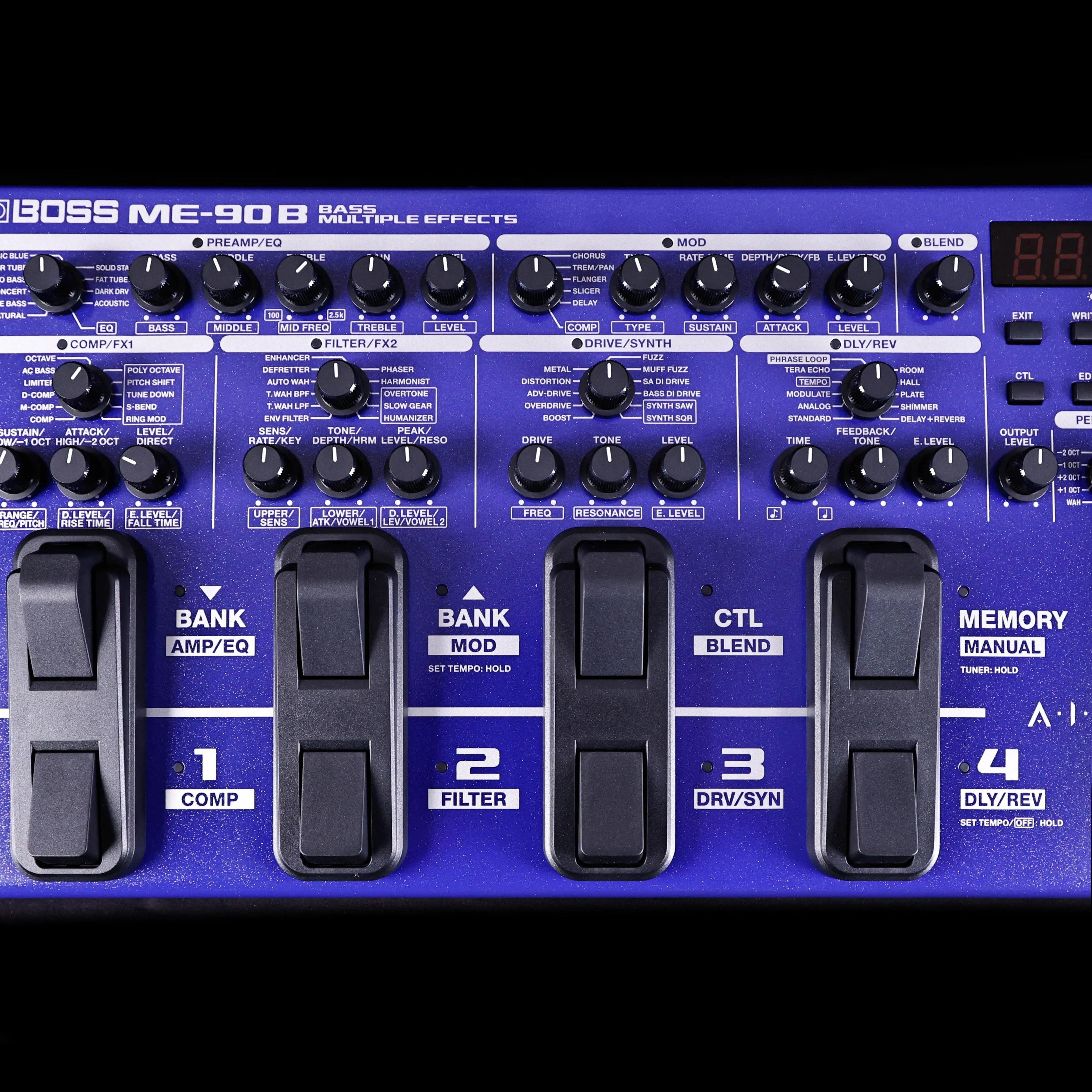 Boss ME-90B Bass Multi Effects Pedal
