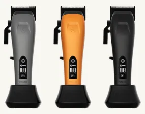 CaliberPro Focus High Torque Brushless Motor Clipper, 3 Color Lid