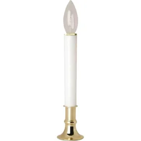 Candle Lamp Brass Base 7 inches