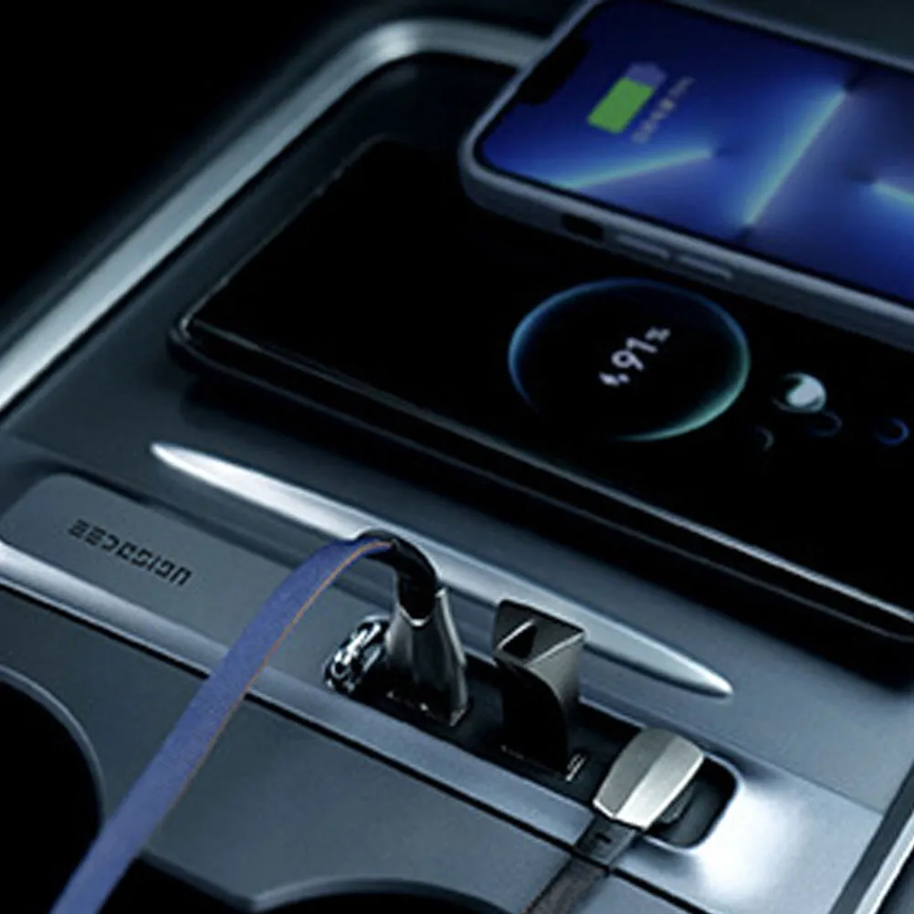 Car USB Hub Quick Charger Intelligent Docking Station USB Adapter