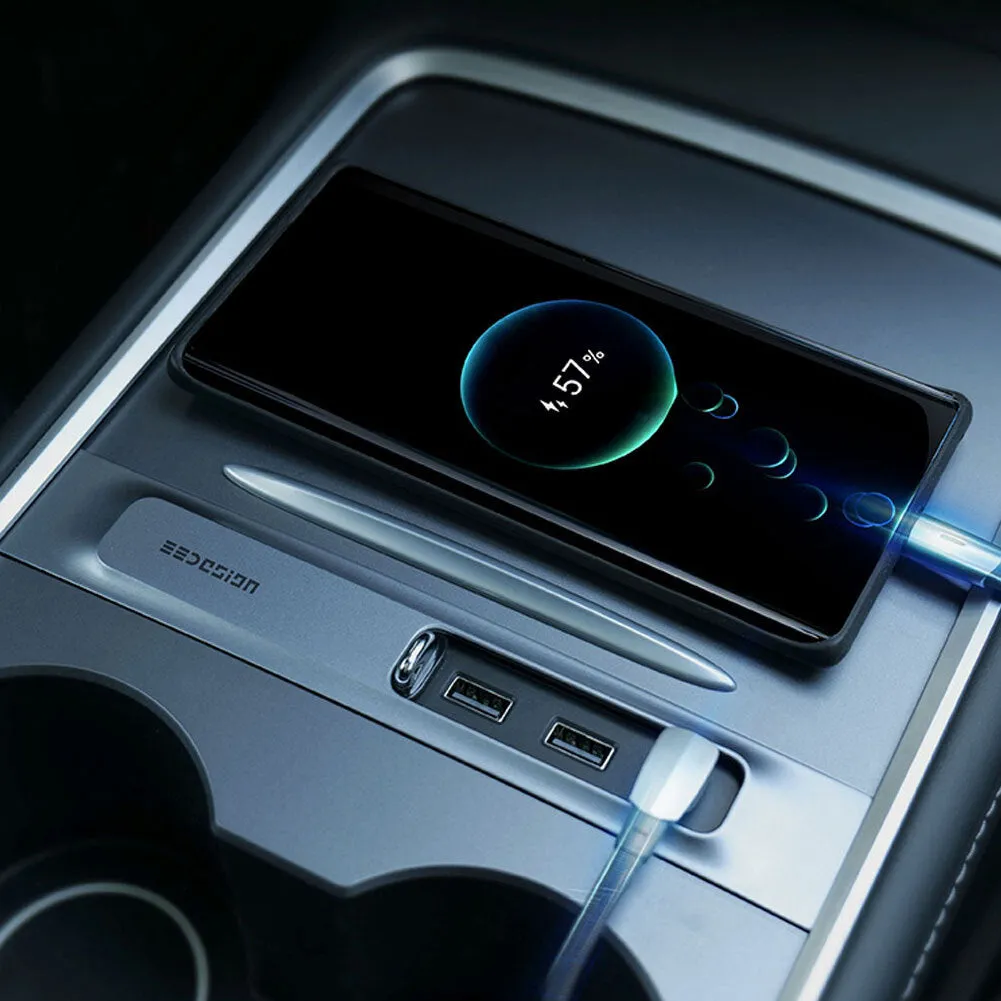 Car USB Hub Quick Charger Intelligent Docking Station USB Adapter
