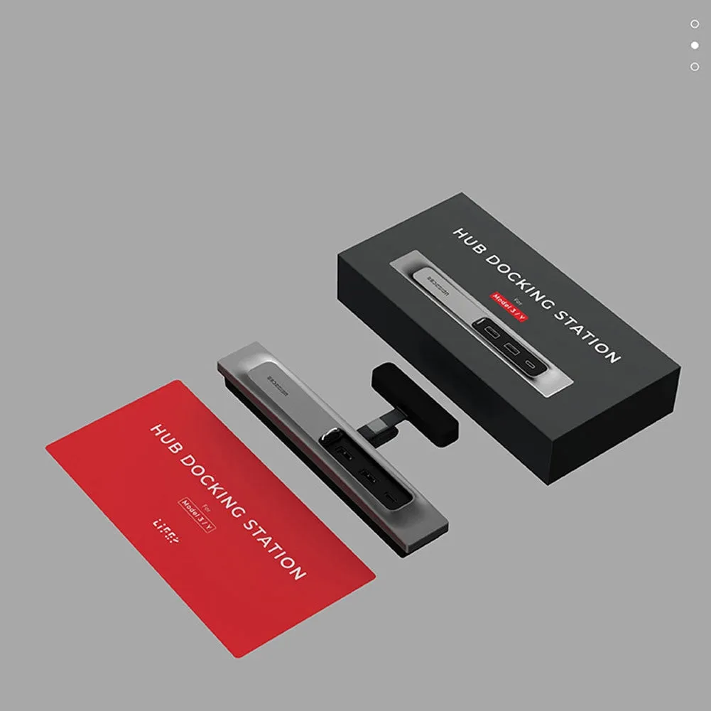 Car USB Hub Quick Charger Intelligent Docking Station USB Adapter