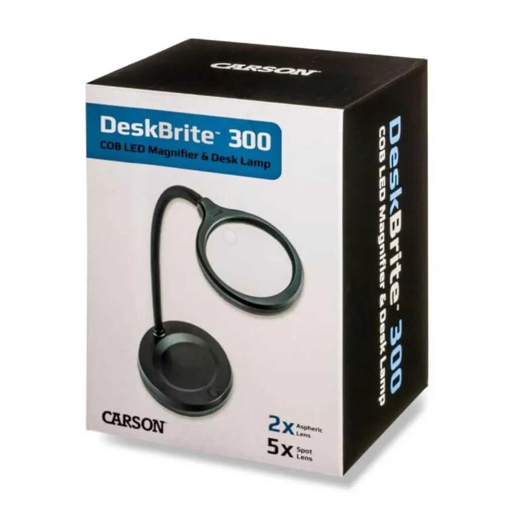 Carson Lupe DeskBrite 300 Tischlupe