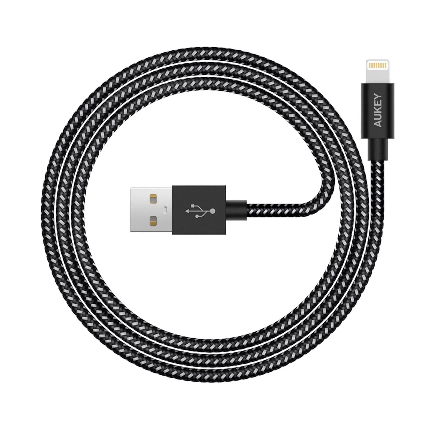 CB-D16 Ultra Durable Nylon MFi Apple Lightning Cable 1.2meter