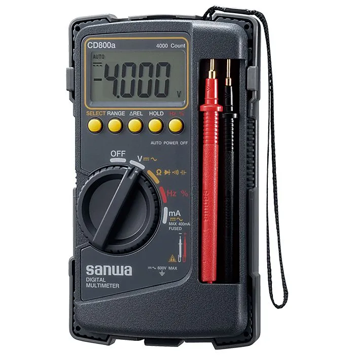 CD800a | Digital Multimeter with Tough Body Cover