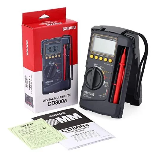 CD800a | Digital Multimeter with Tough Body Cover