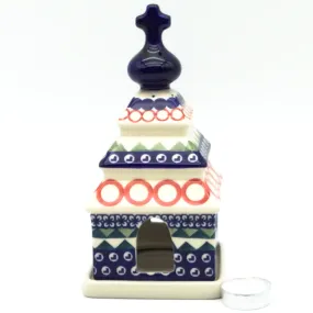 Church Tea Candle Holder in December Fun