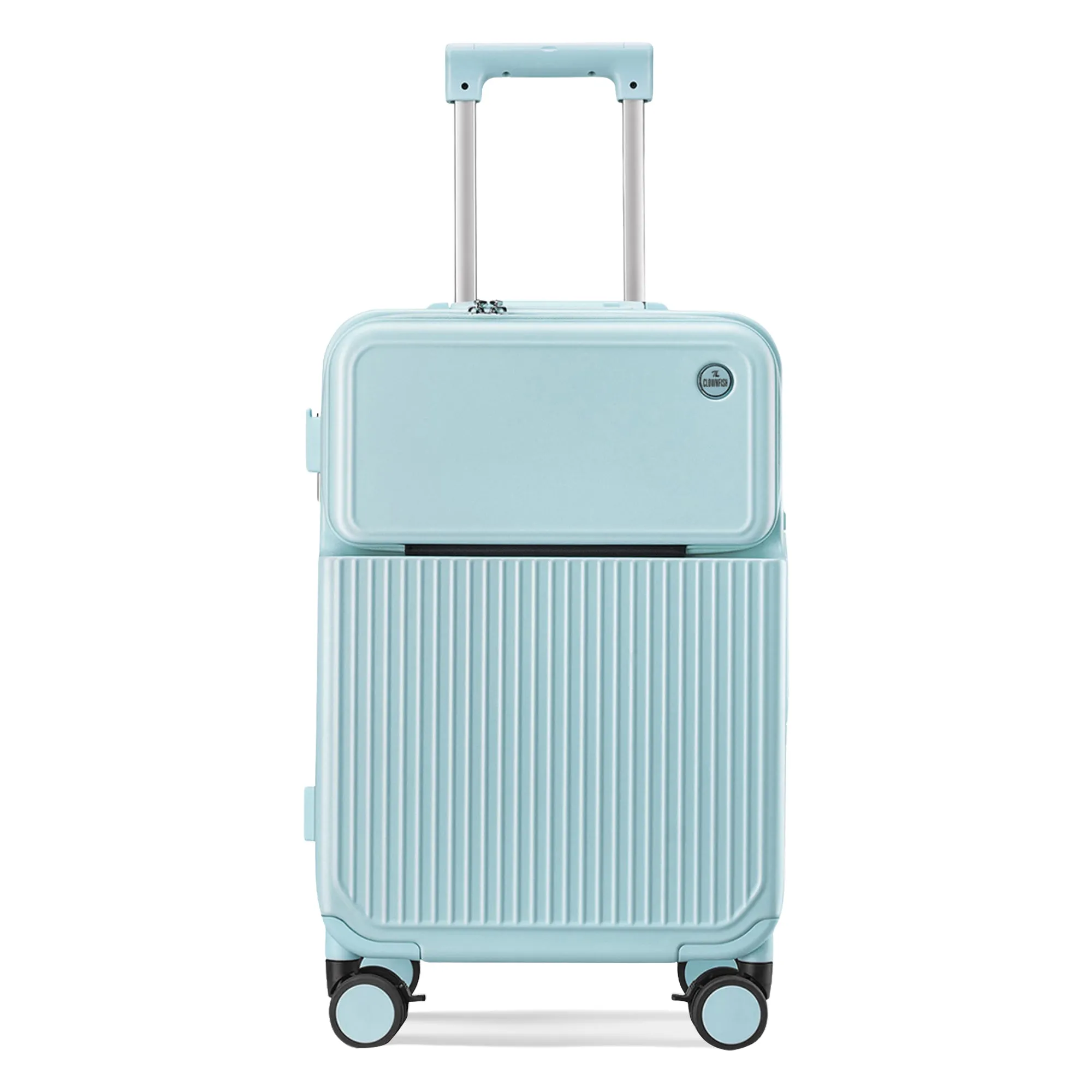 Clownfish PopStar Trolley Bag - Durable, Lightweight | 20" | 36 Litres | Blue