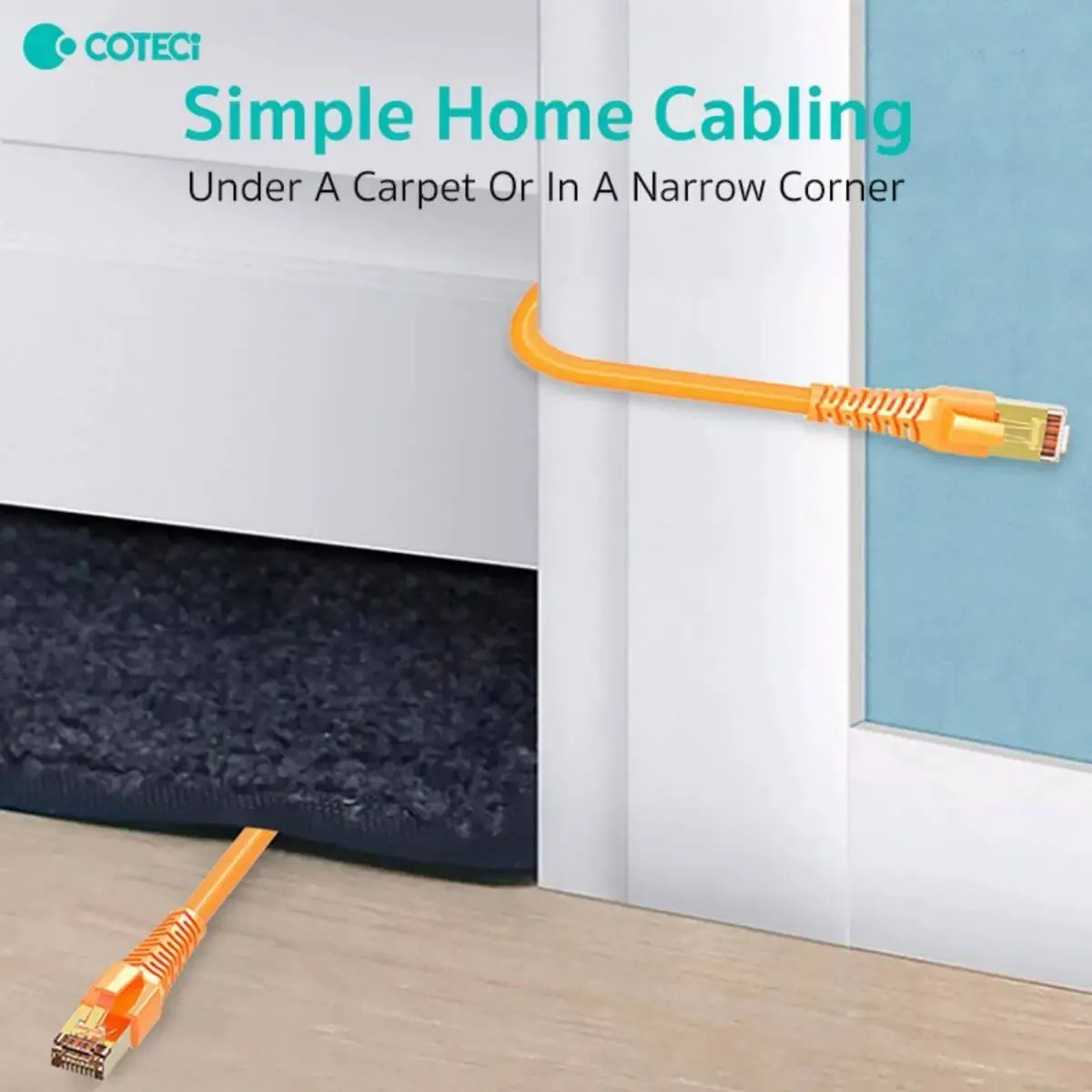 COTECi CTA 8 Class 10 Gigabit Ethernet Cable 2M - 87501