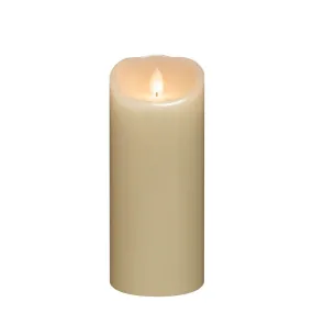 Cream LED Pillar Candle