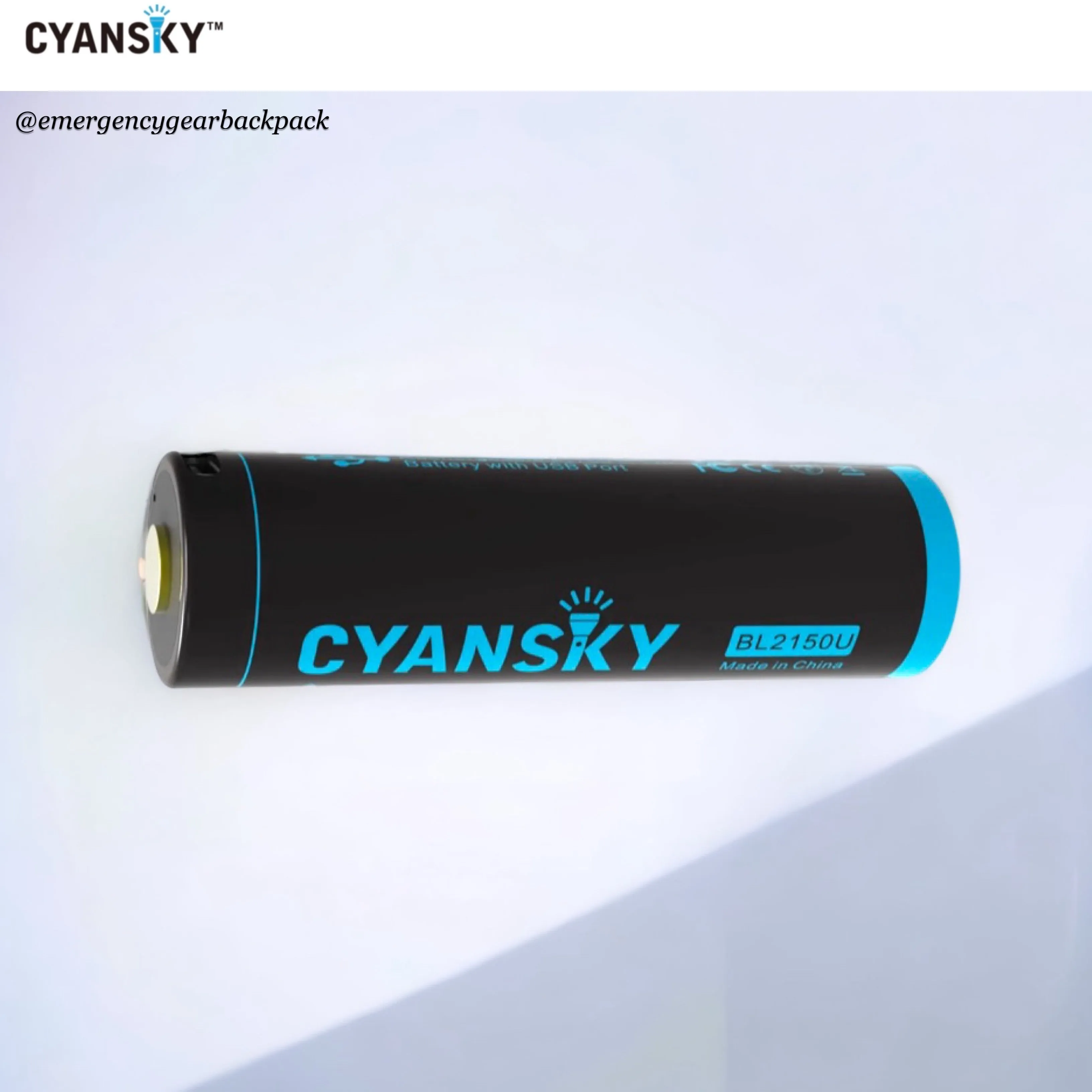 Cyansky BL2150U 21700 5000mAh 3.6V 10A Li-ion Rechargeable Battery
