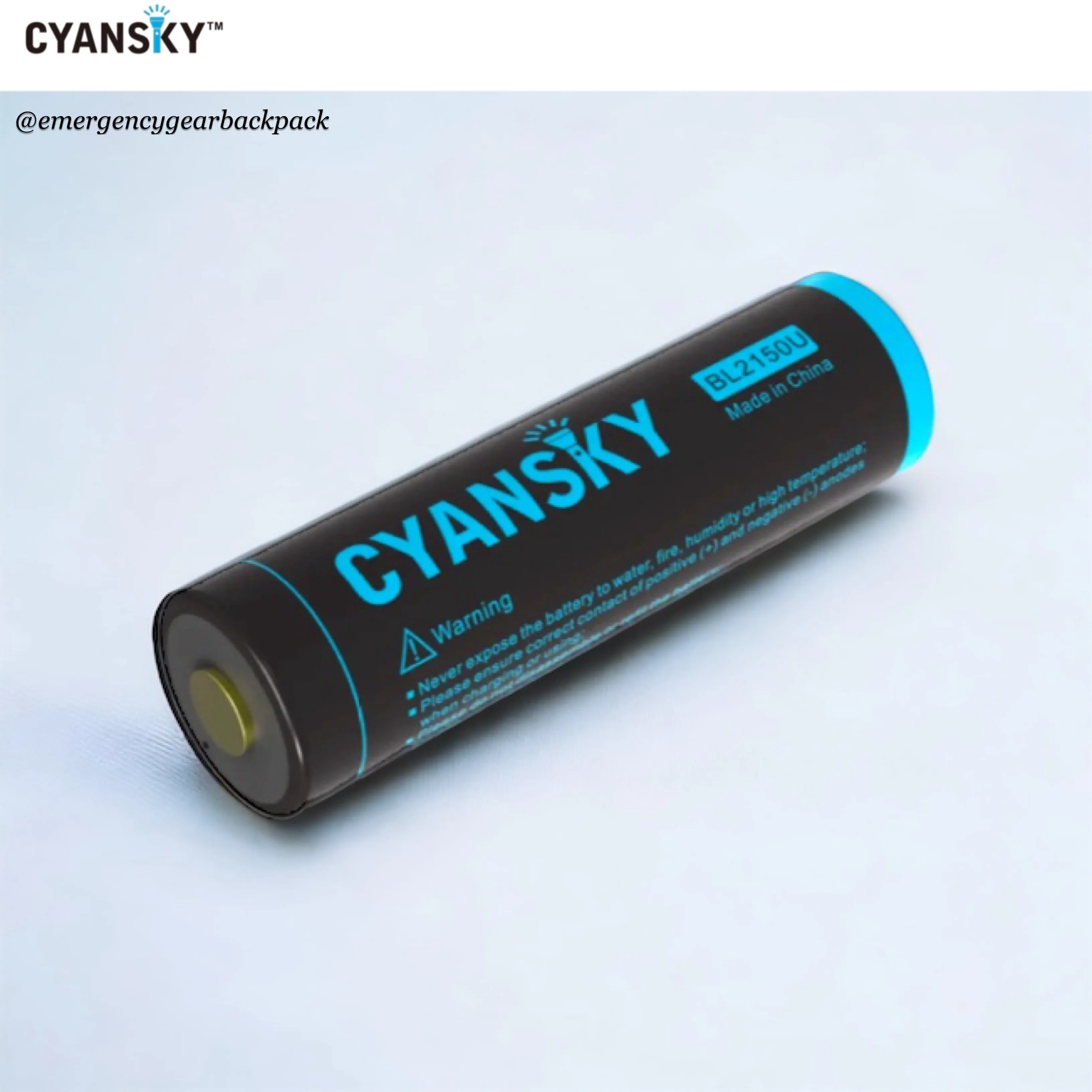 Cyansky BL2150U 21700 5000mAh 3.6V 10A Li-ion Rechargeable Battery