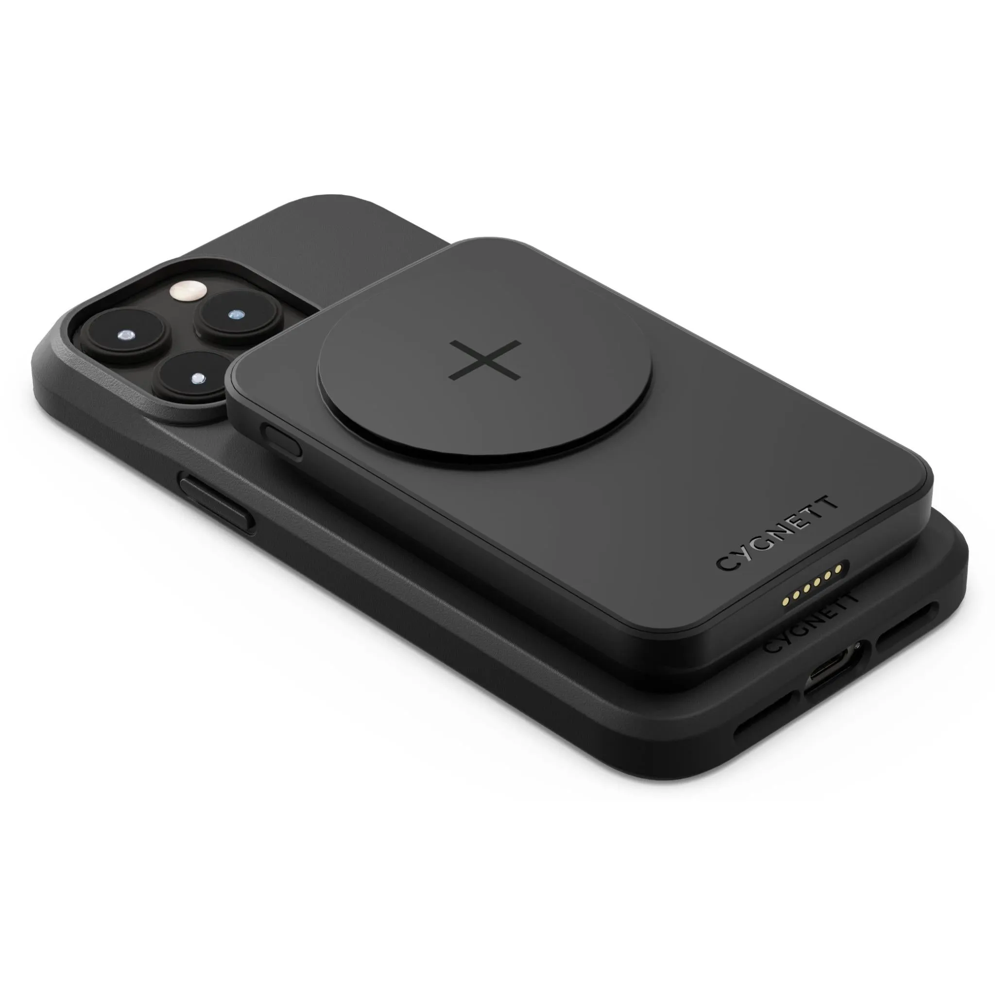 Cygnett MagShield Magnetic Protective Case for iPhone 15 Pro Max (Black)